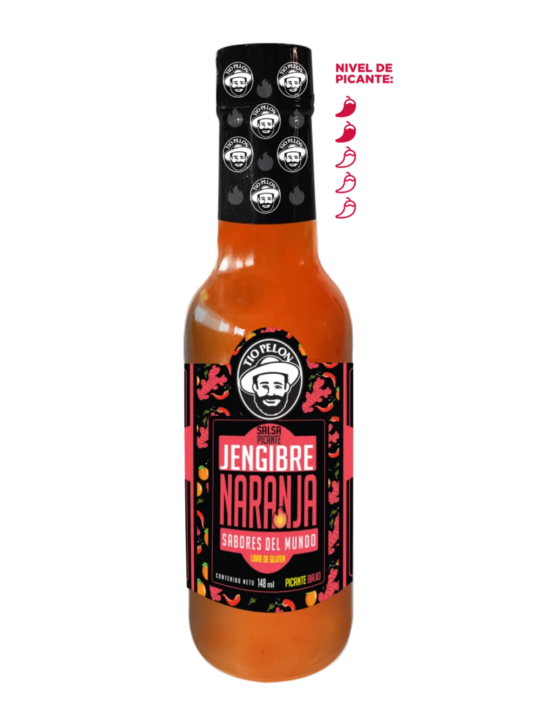 Salsa Picante Jengibre Naranja
